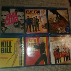 6 New And Sealed Bluray Movies!