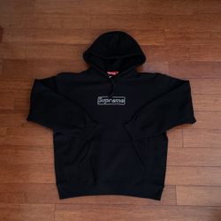 Supreme Kaws Chalk Logo Hoodie 