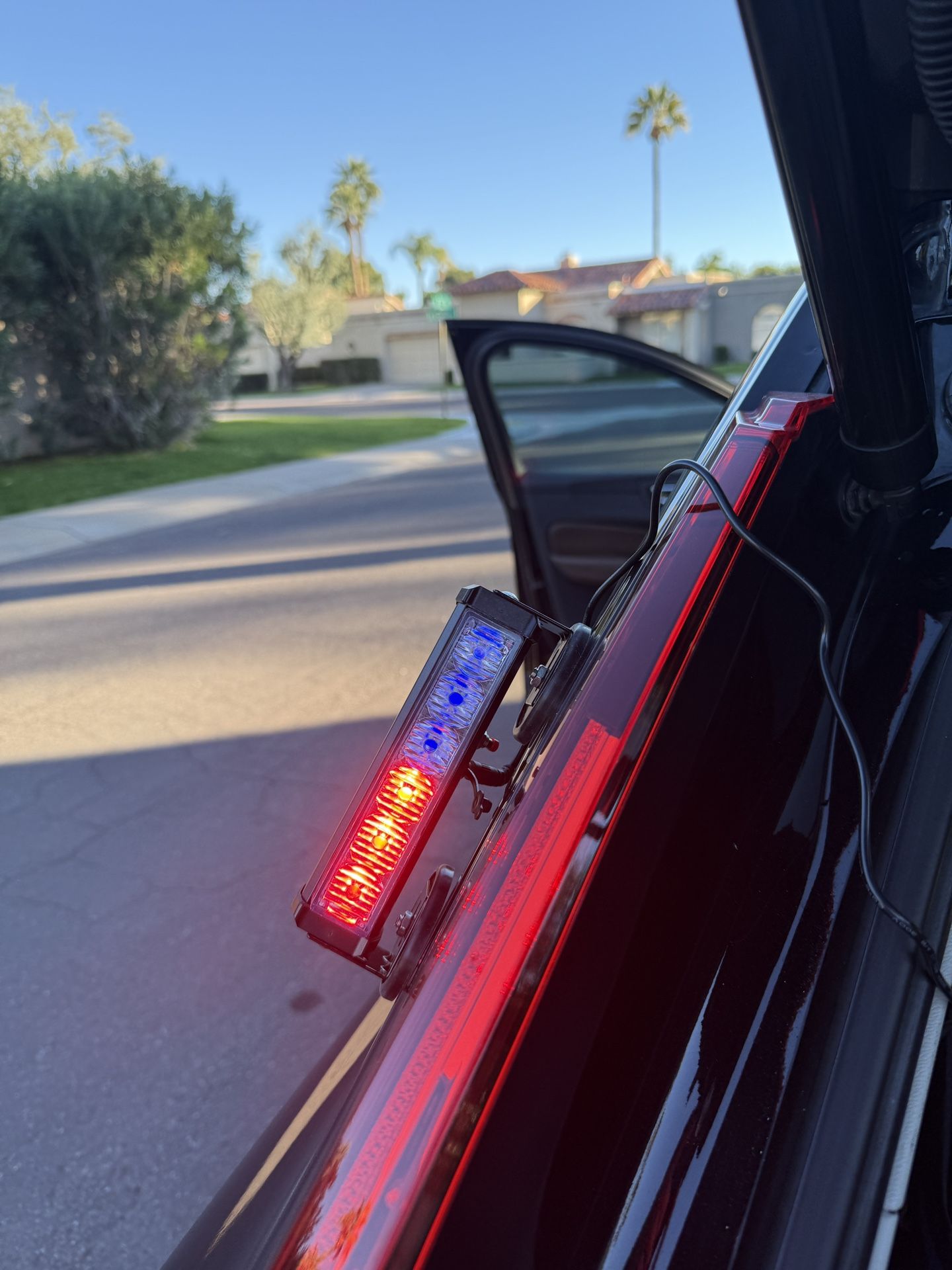 Emergency strobe lights