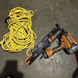Ridgid brand nailer