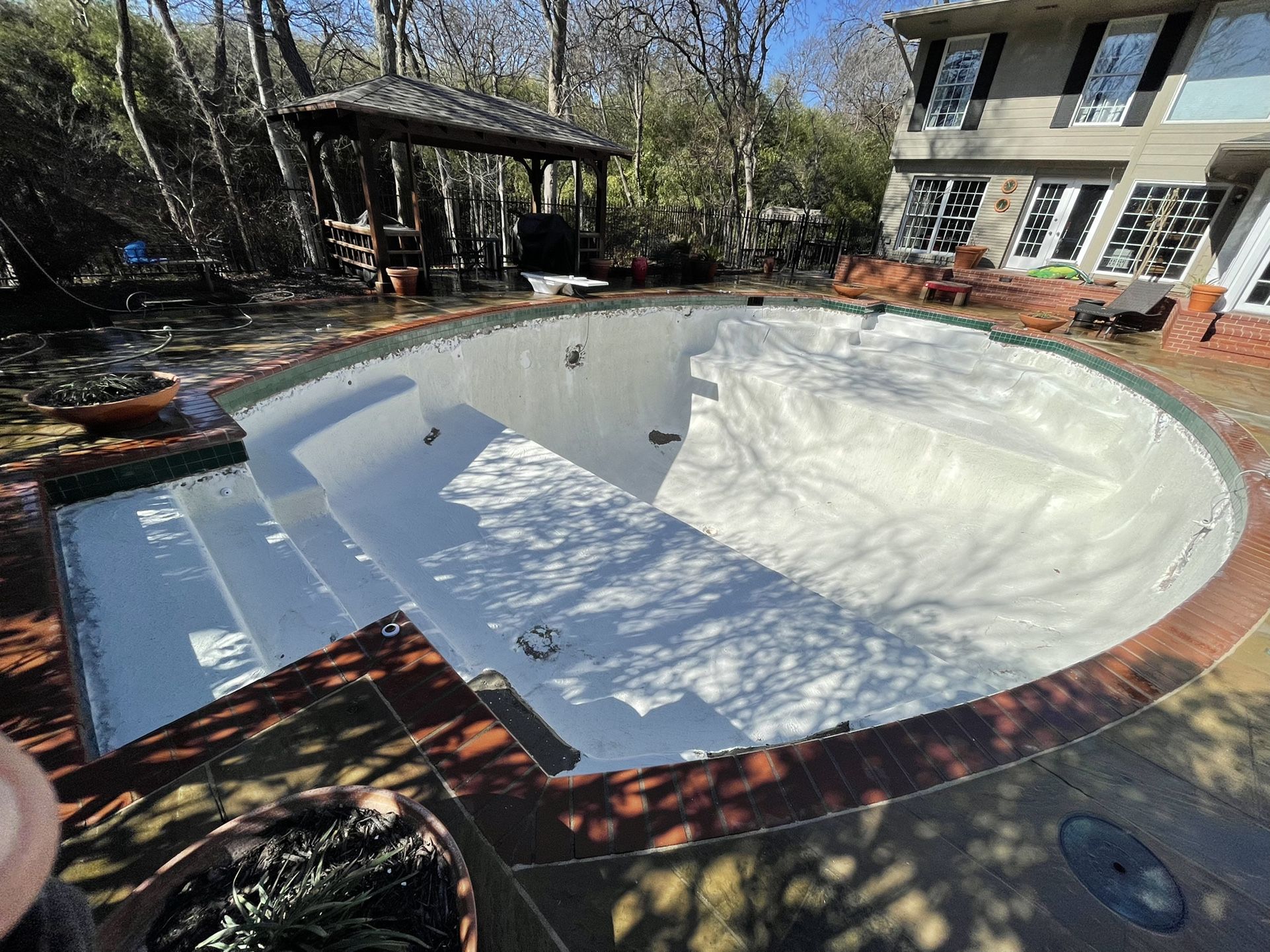 Blue Fashion Pool Plaster