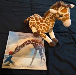 Nancy Tillman I’d know you anywhere my love book and giraffe plush for only $12!