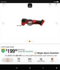 (New) Never used Milwaukee fuel Multi tool