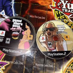 PlayStation 2 Grand Theft Auto Vice City & San Andreas Games