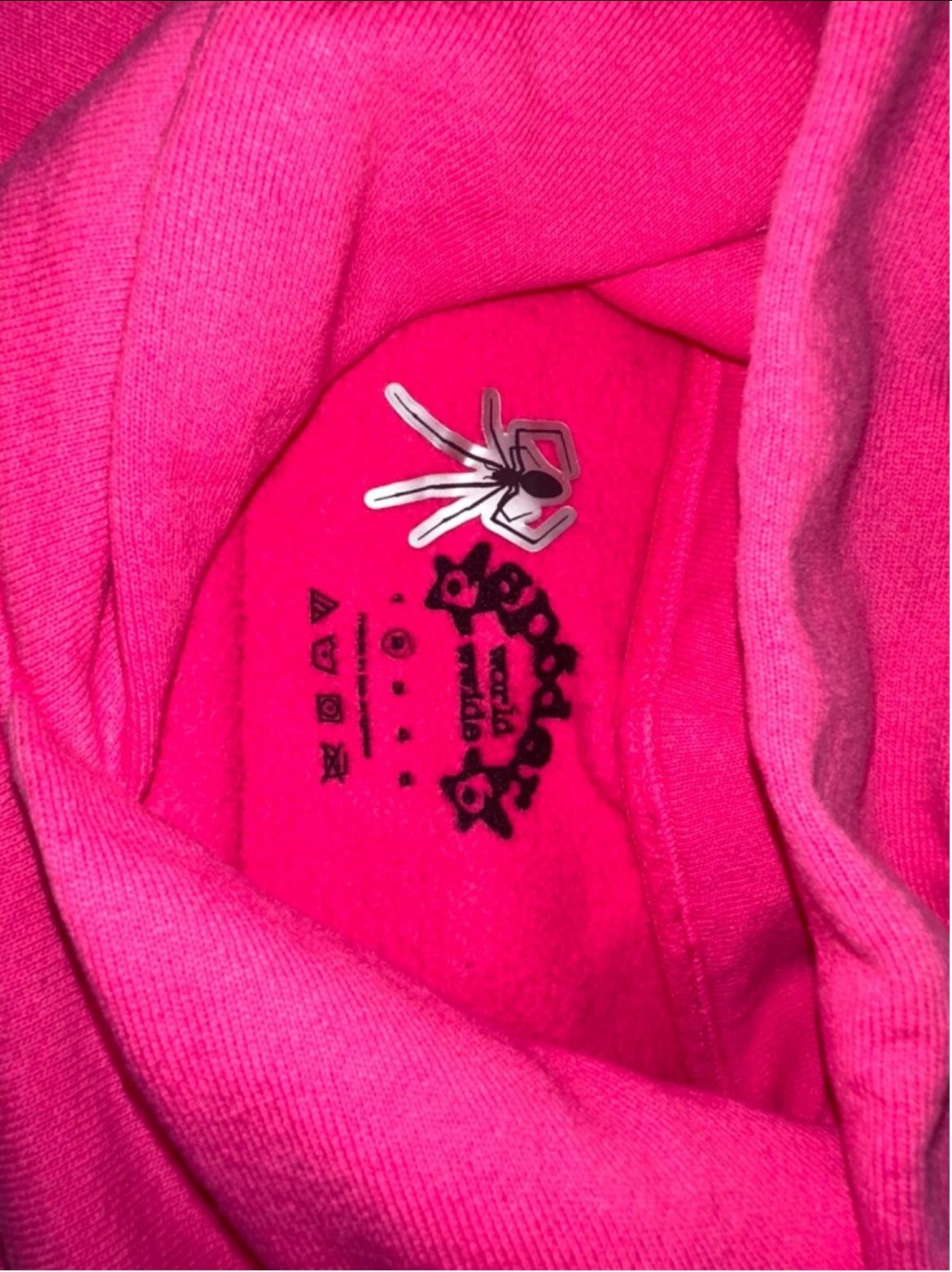 Spider Worldwide × Young Thug Sp5der Pink Hoodie