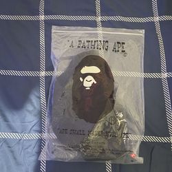BAPE x Chrome Hearts black tee