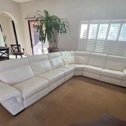 Luxury Leather Sectional Sofa