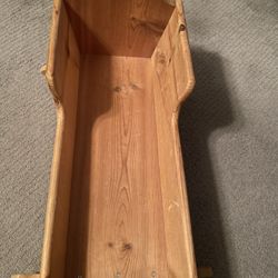 Wooden Rocking Cradle 
