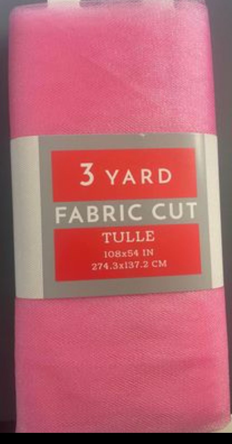 NEW And like new Pink Tulle Packs