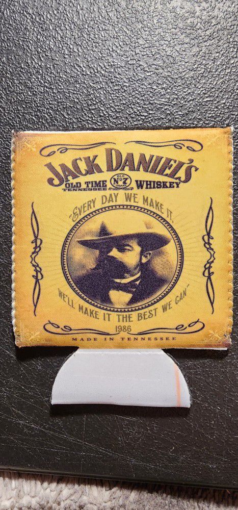 Jack Daniel's Old Ad Drink Koozie 