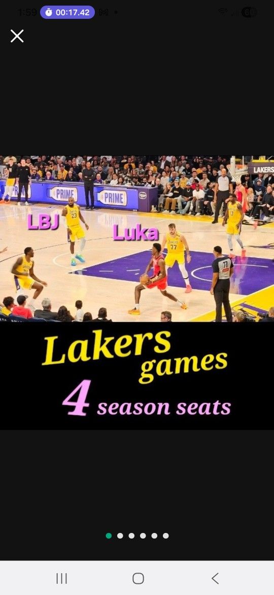 Lakers Tickets