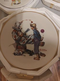Normal Rockwell Porcelain Collector Plates