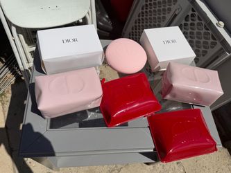 Dior cosmetics pouch