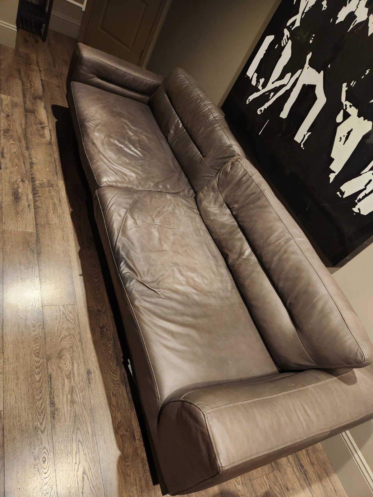 Restoration Hardware 2 Leather Couches!