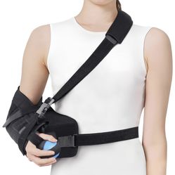 "Secure Shoulder Sling," support and immobilize the arm and shoulder.  Size M