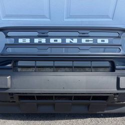 DARK BLUE FORD BRONCO SPORT 2021 2022 2023 2024 2025 FRONT BUMPER