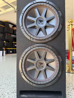 Kicker 43CVR102 Comp VR Car Audio Suwboofer Dual 2 Ohm 10″ Sub CVR10  with Hifonics Amp GE.1500.1D