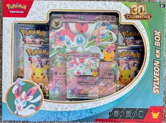 Pokemon - 30th Celebration Sylveon ex Box - ME: 30th Celebration (30C)