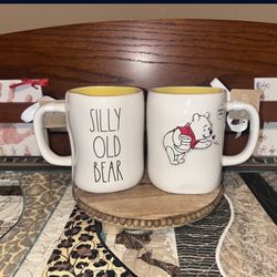 Rae Dunn Silly Old Bear Mug