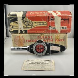 Vintage Snap-On Torqometer 1/2" Torque Wrench. TE12-FU, 0-150 Inch Pounds
