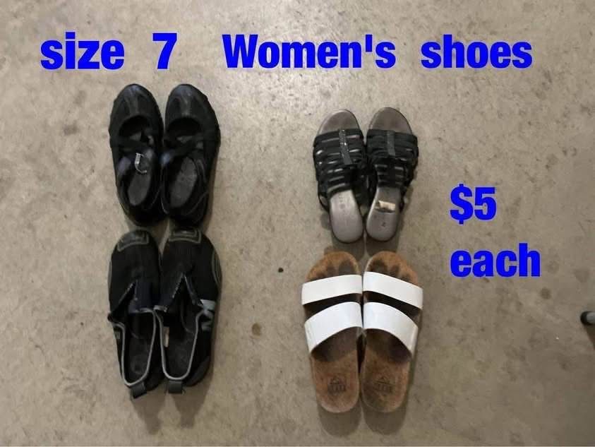 Women's shoes - $5/pair
