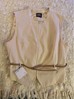 Zara beige top