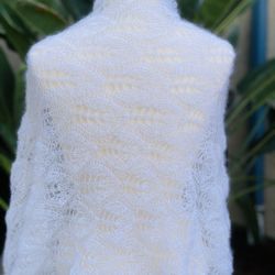 Mohair With Silk Delicate Shawl