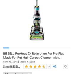 Bissell Pro-Heat Pet Carpet Shampooer