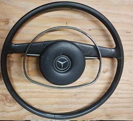 1967 Mercedes Benz 200D Steering wheel.
