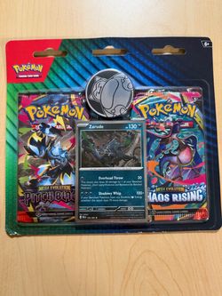 Pokémon pitch black chaos rising 2 packs sealed zarude