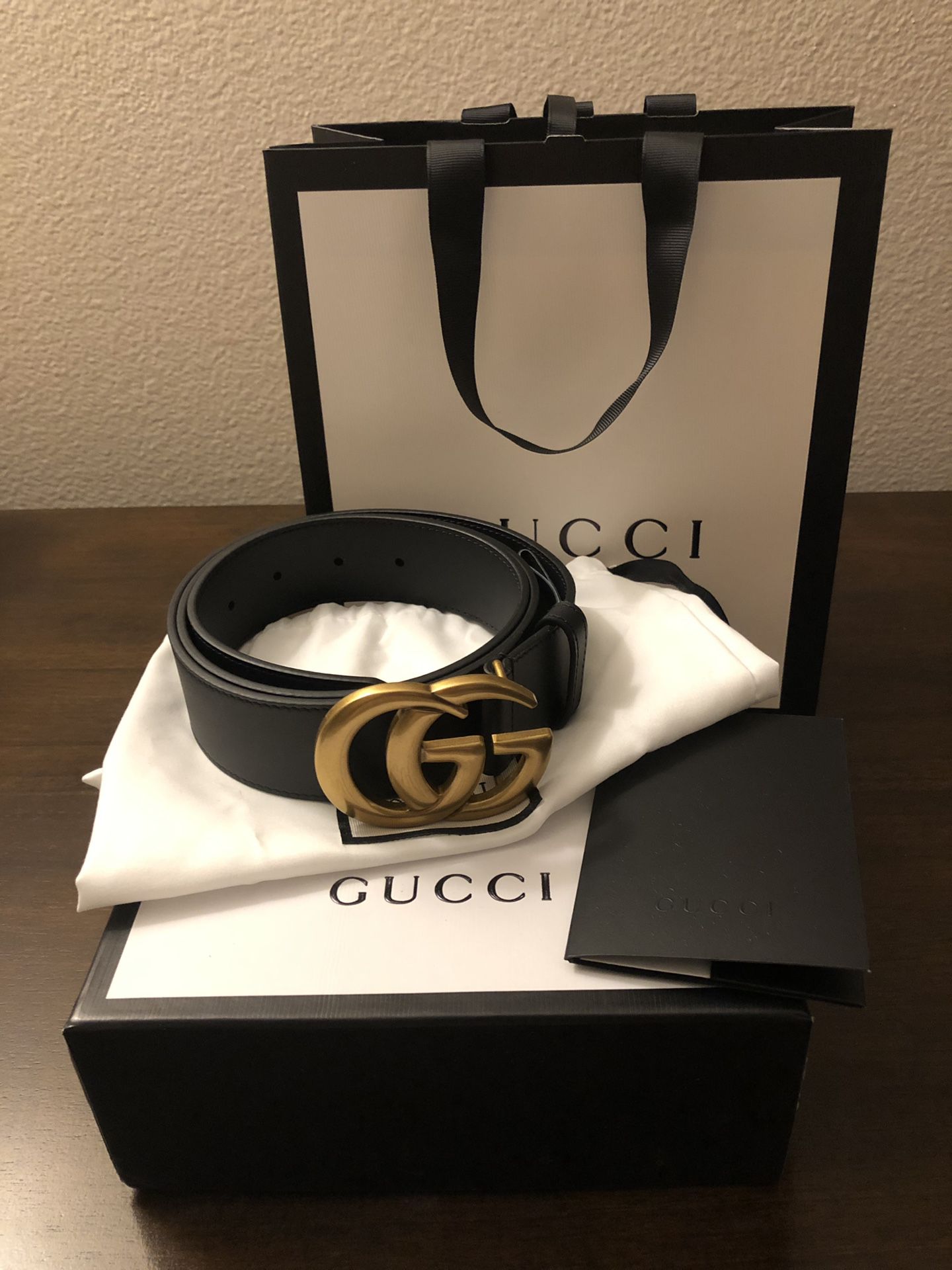 Authentic Gucci Belt (Men’s/Unisex) - GG Buckle