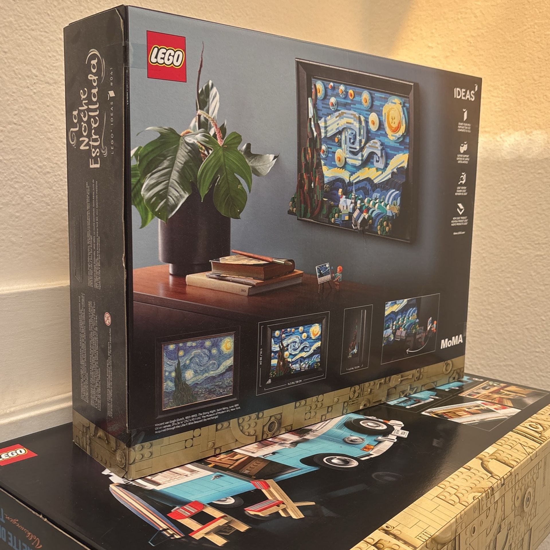 New Sealed Lego Moma Van Gogh Starry Night