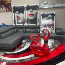 New Grey Sectional (black,white Available)