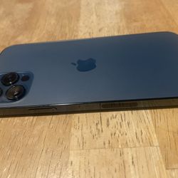Blue —Used Unlocked iPhone 12pro   Cracked Screen 5g WiFi / $160 OBO  