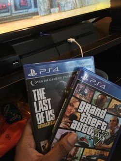 PS4 with games