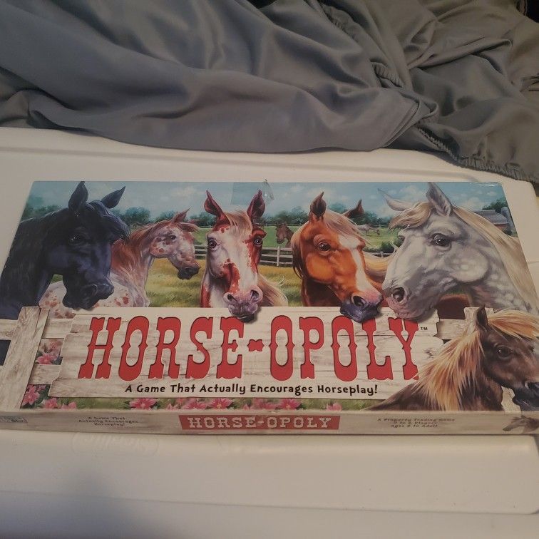 Horse-opoly Monopoly Board Game