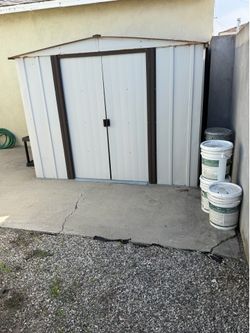 Metal Storage Shed 66”x96”x74”