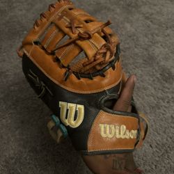 Wilson A2000 First base Glove . Left Handed