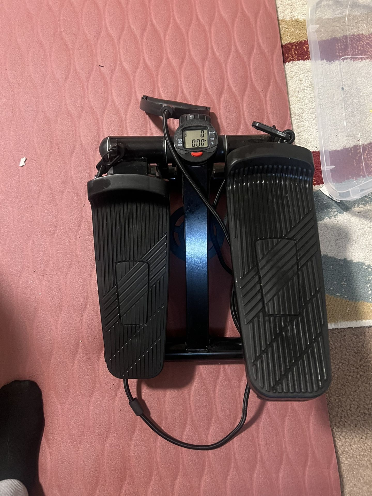 Mini Stair Stepper With Resistance Bands