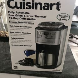 Cuisinart Grind and Brew Coffee Maker - used few times only