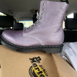 Rare! Purple Dr. Martens 1460 Boots – Like New 💜 