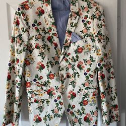 Edge Multicolor Floral Blazer