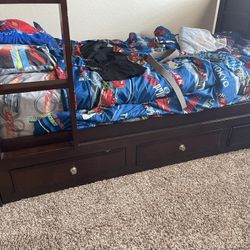 Ashley Furniture Coaster Bunk Bed And Dresser 