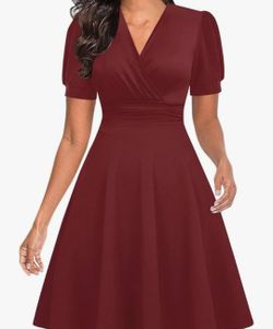 Red dress