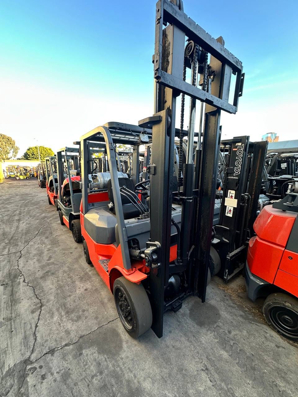Toyota Forklift 2 stage sideshift 5000 lb