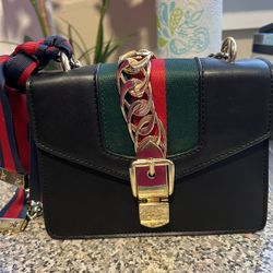 Black Chain Crossbody 