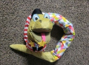 Snake hand puppet