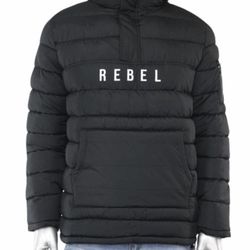 Black Bubble Hoodie Jacket (All Sizes)