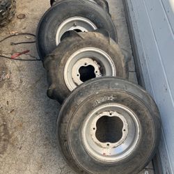 Banshee Raptor ITP Wheels and Sand Star Tires