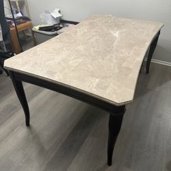 Marble Top Dining Room Table